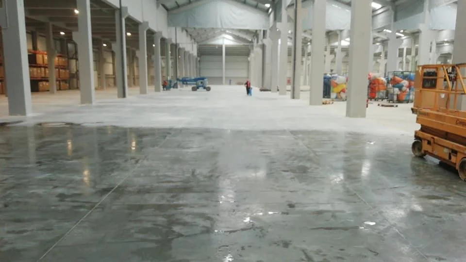 Exemplo de limpeza industrial
